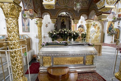 4. Рака с мощами прп. Евфросинии